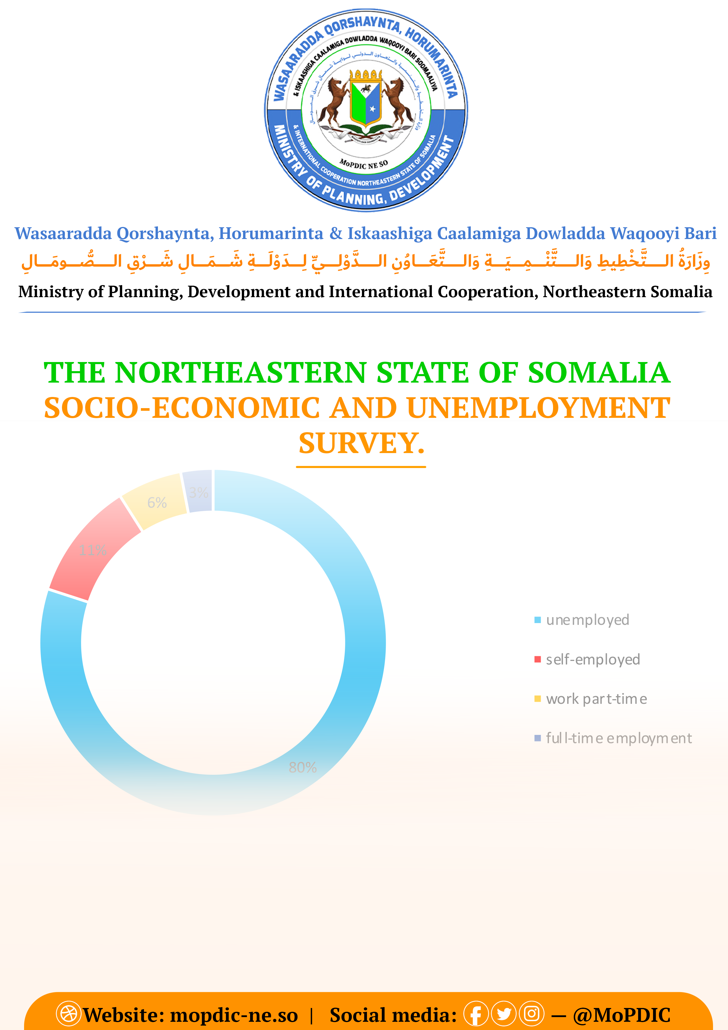 Northeastern State of Somalia Socio-Economic and Unemployment Survey